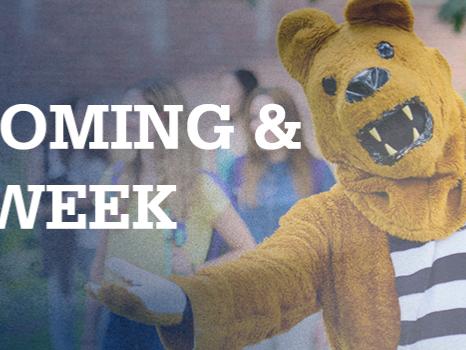 The Nittany Lion on campus. 
