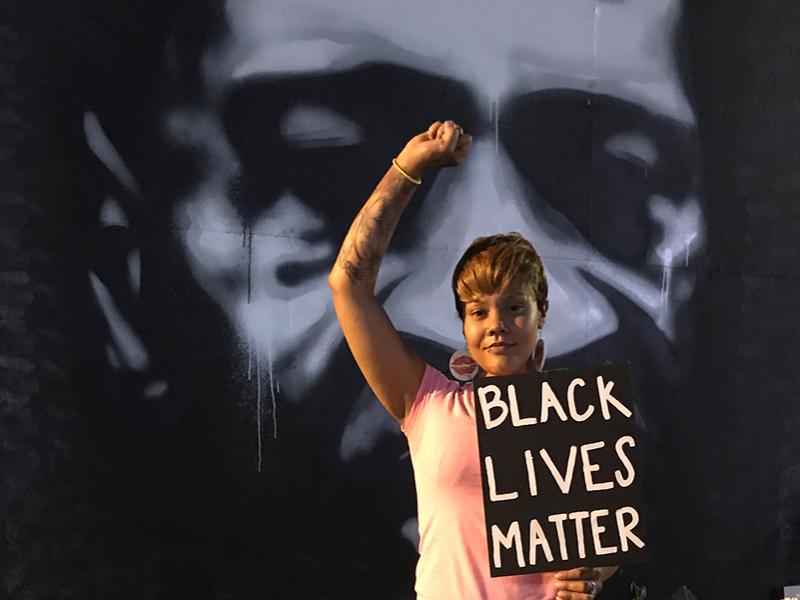 Valentina McKenzie BLM Photo