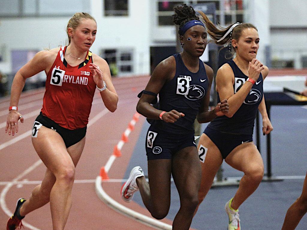 Schreyer Scholar and Penn State track athlete Victoria Vanriele