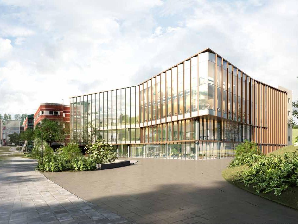 Engineering West 1 architect's rendering