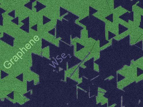 tungsten disulfide triangles