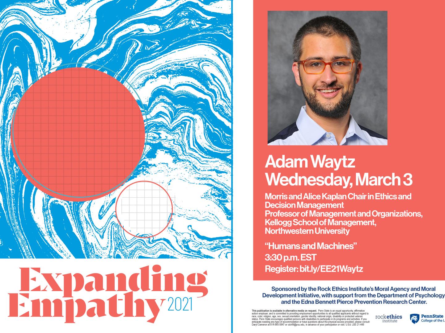 image of official Expanding Empathy Adam Waytz poster
