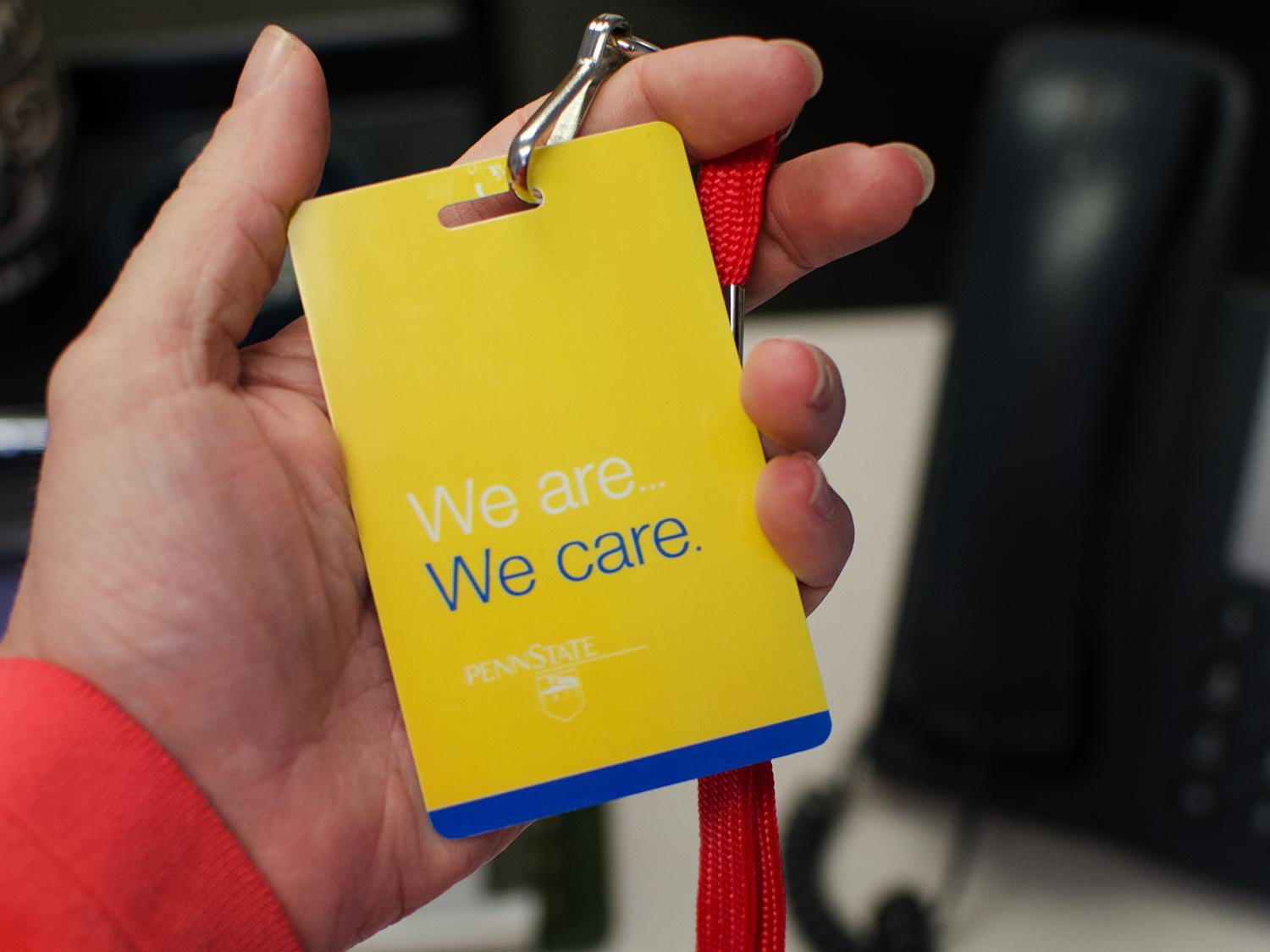 We Are We Care badge