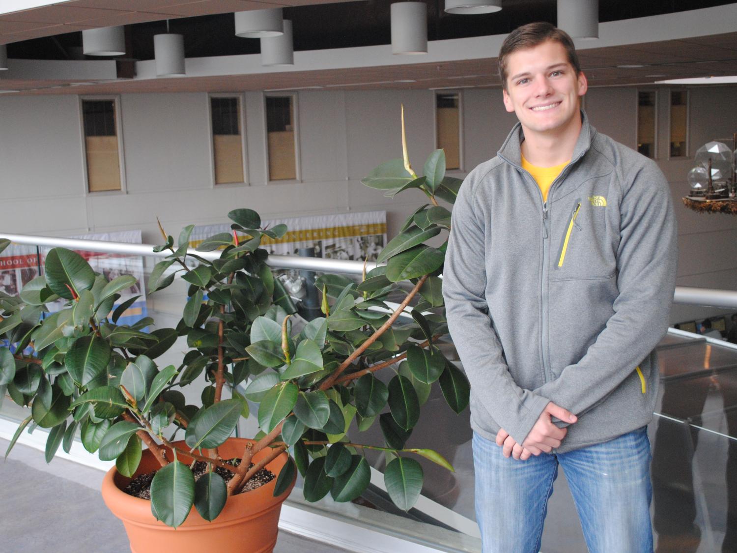 Eric Wehler will graduate next week from Penn State Behrend, but the senior project and supply chain management major is committed to seeing StudentTrade.net succeed.