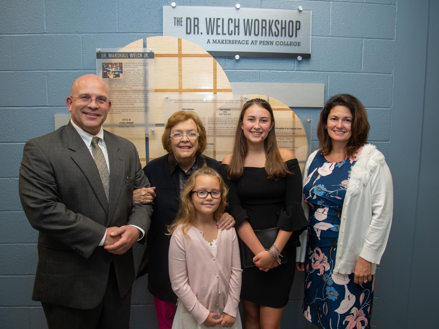 Penn College - Welch Family - Makerspace dedication