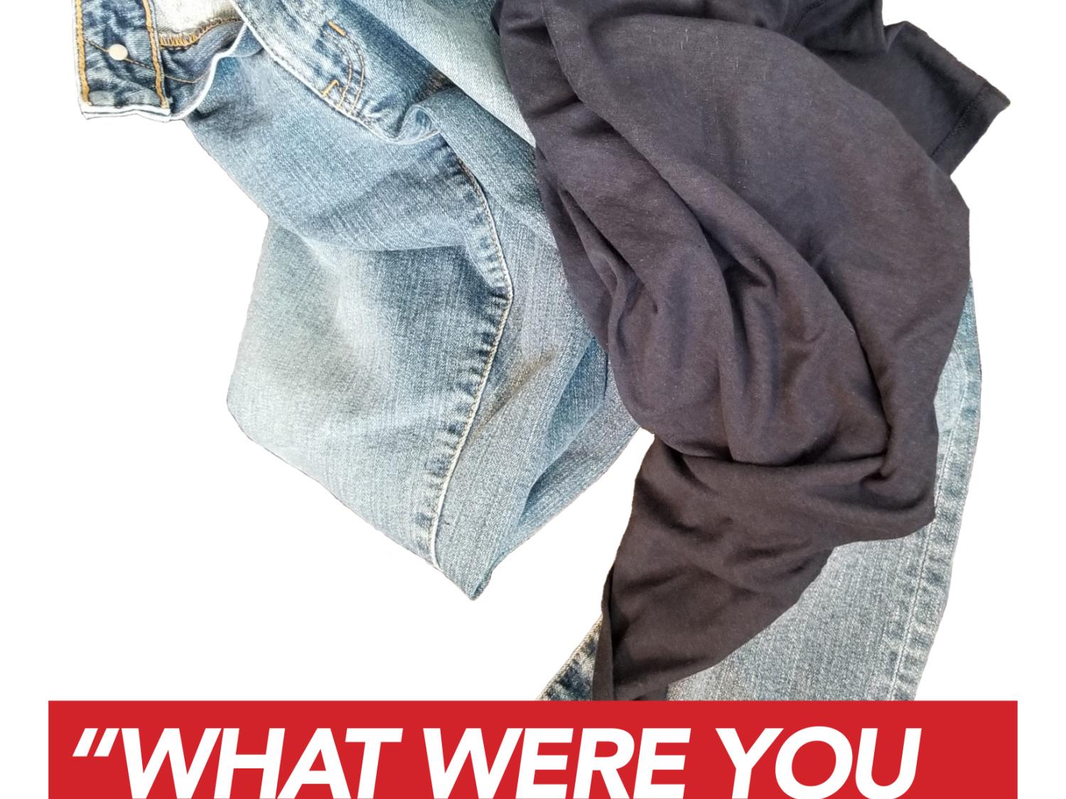 flyer of clothing on the ground