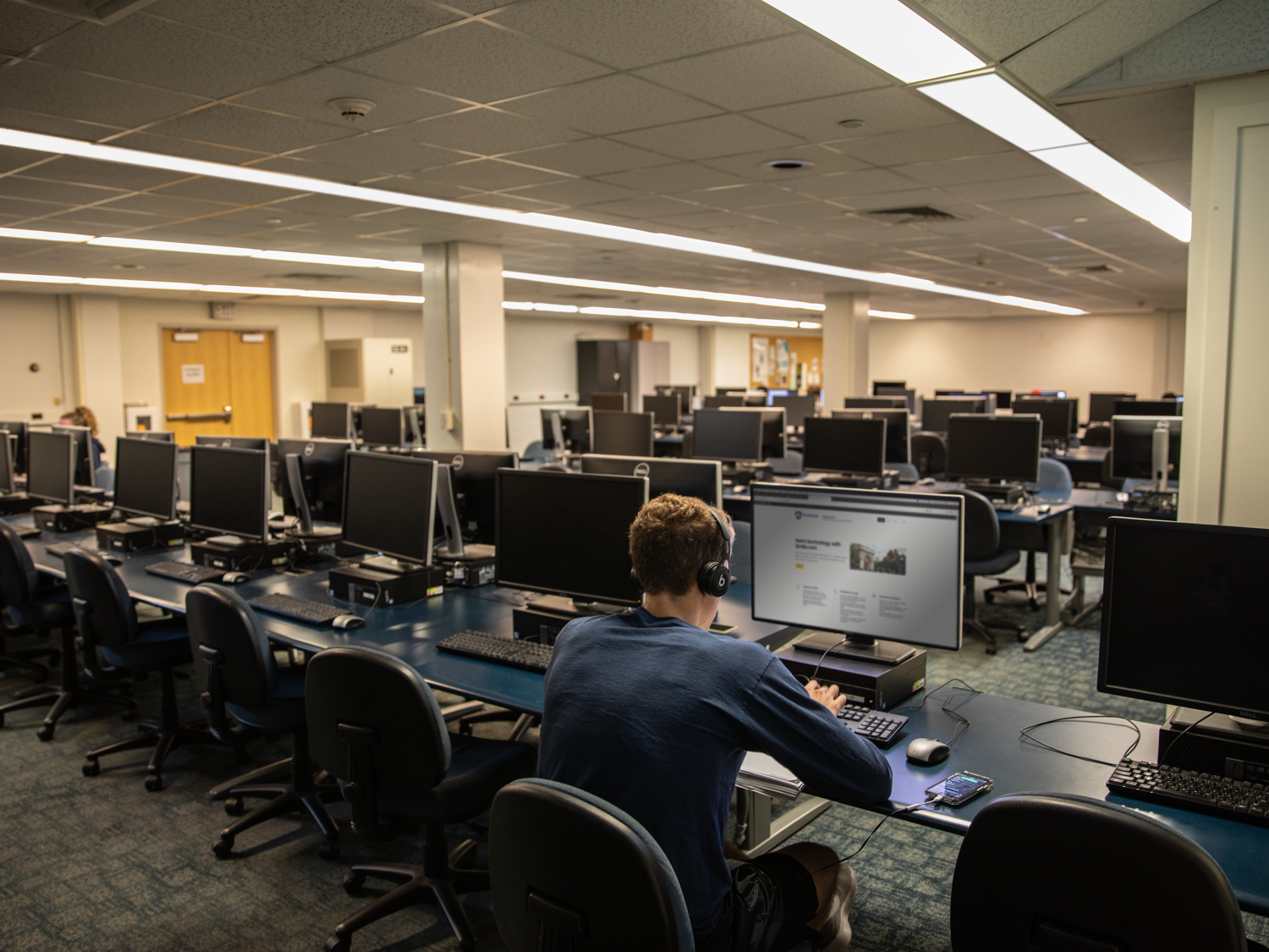 Students use Findlay Lab.