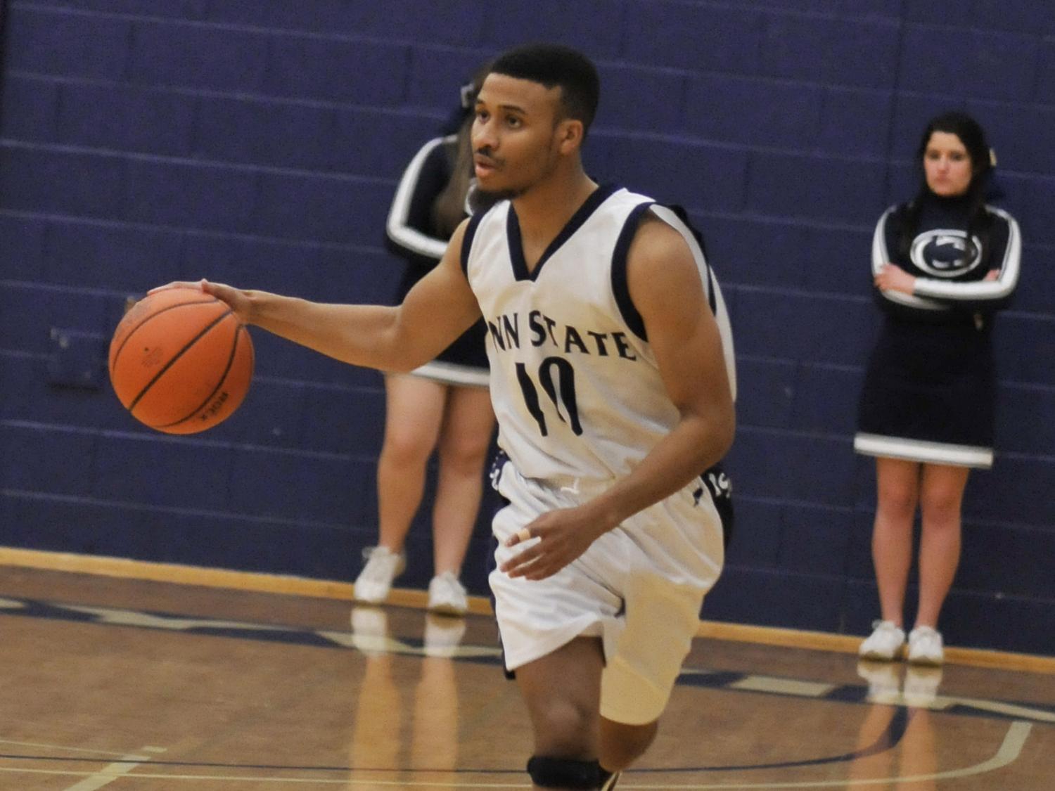 Brandywine's Rasheed Wilkins dribbles up the court