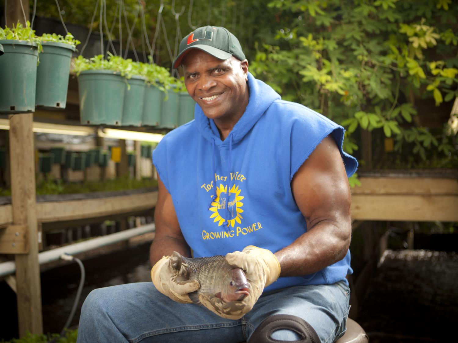 Urban farmer and author Will Allen