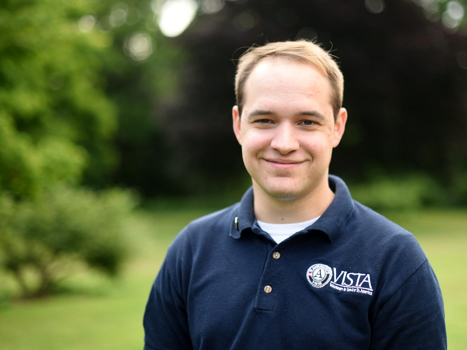 A portrait of AmeriCorps VISTA member Will Taylor