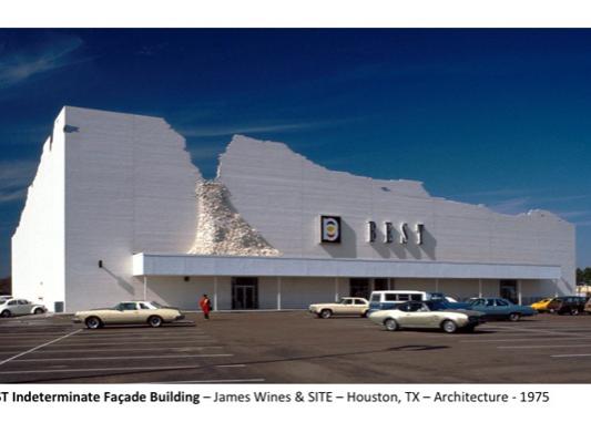 James Wines' building design
