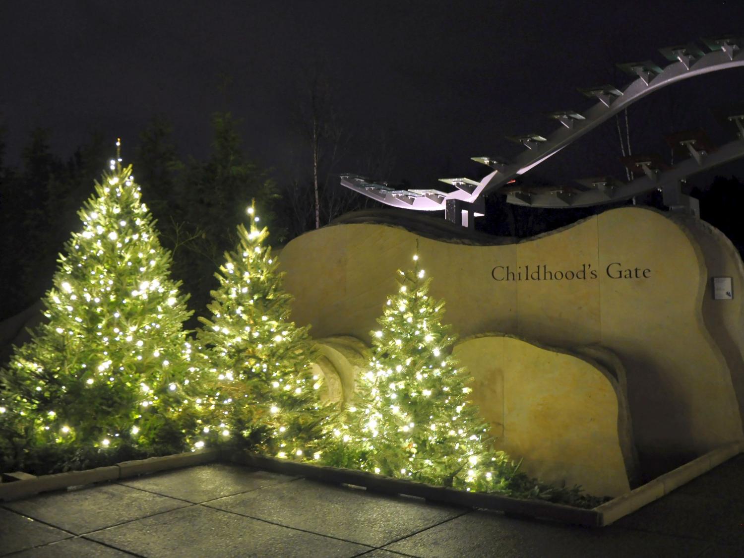 Arboretum - Children's Garden holiday display