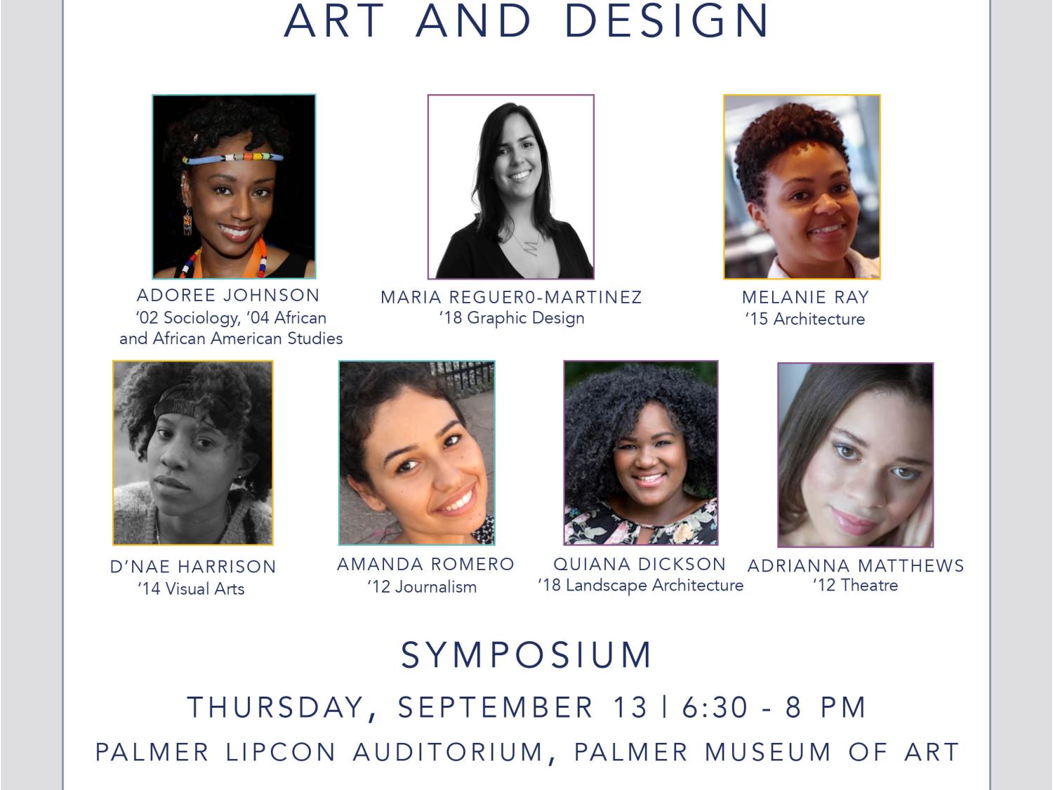 Women of Color in Art and Design Symposium Flyer