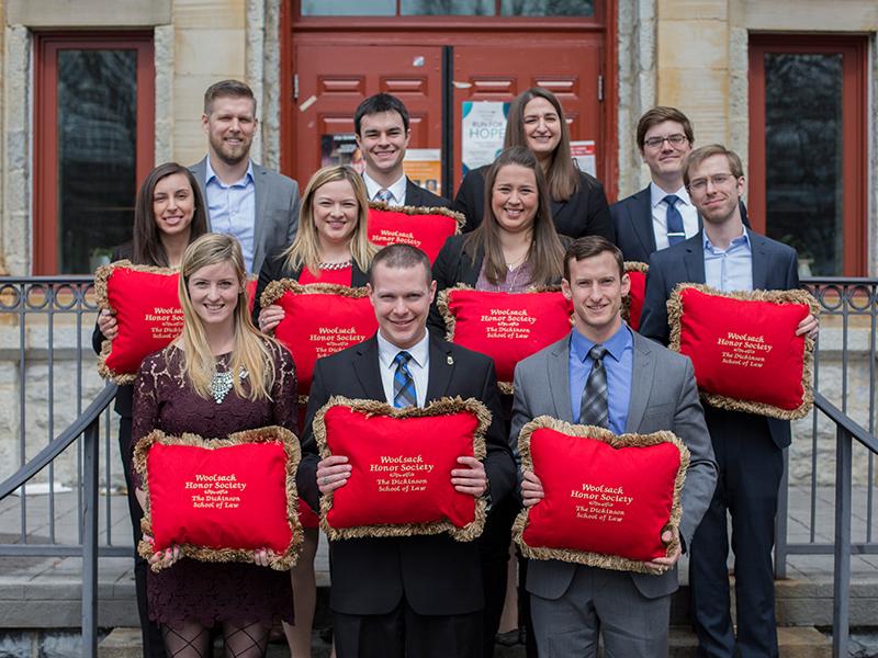 Dickinson Law Woolsack Society Members 2017