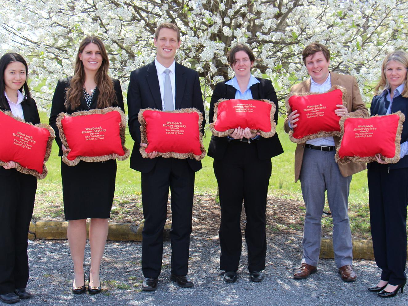 New Woolsack Society Members Inducted