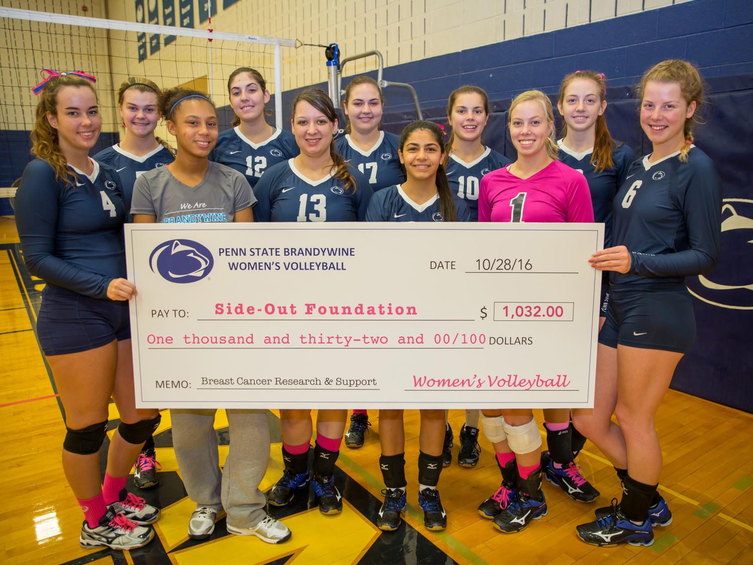 Penn State Brandywine women's volleyball 
