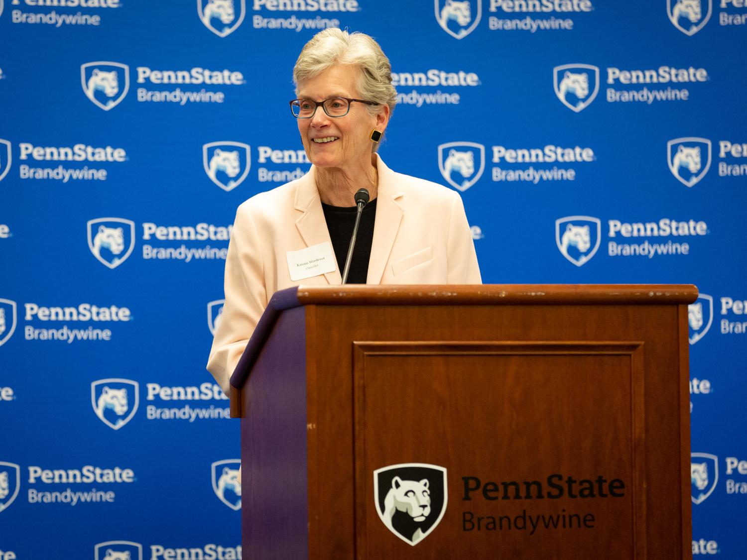 Penn State Brandywine Chancellor Kristin Woolever