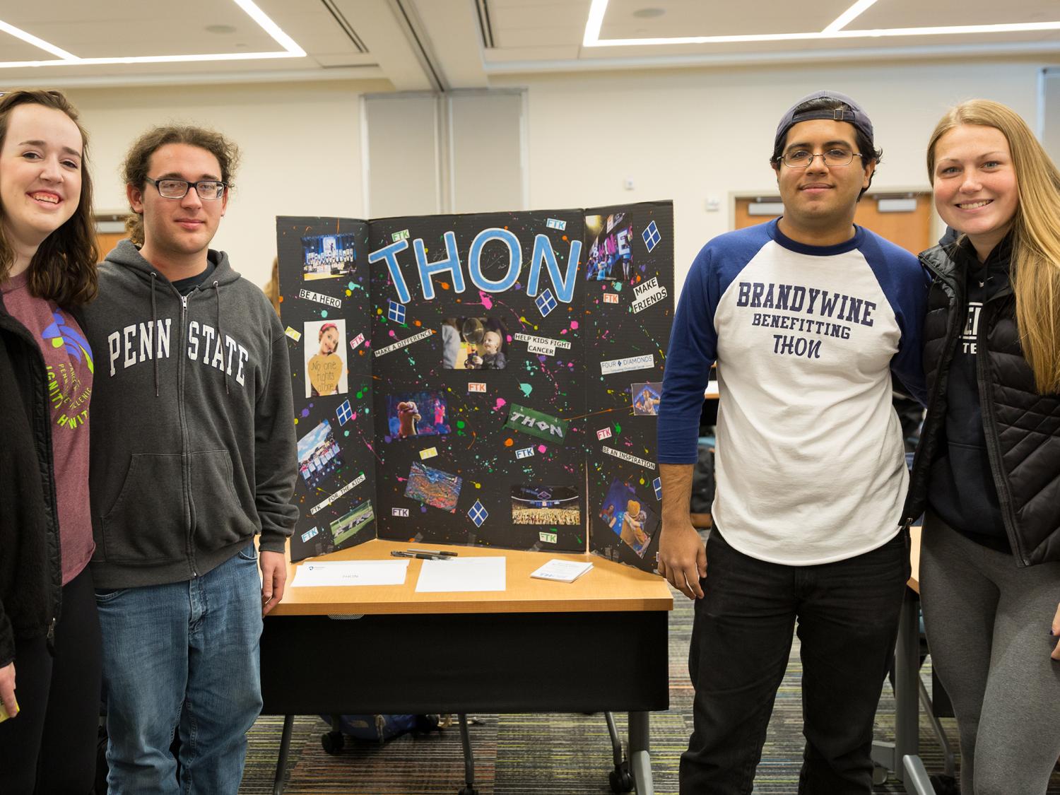 Penn State Brandywine THON dancers 
