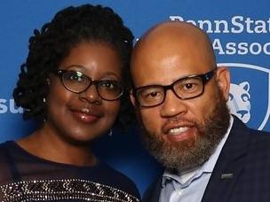 A portrait of Zabrina and Sam Epps