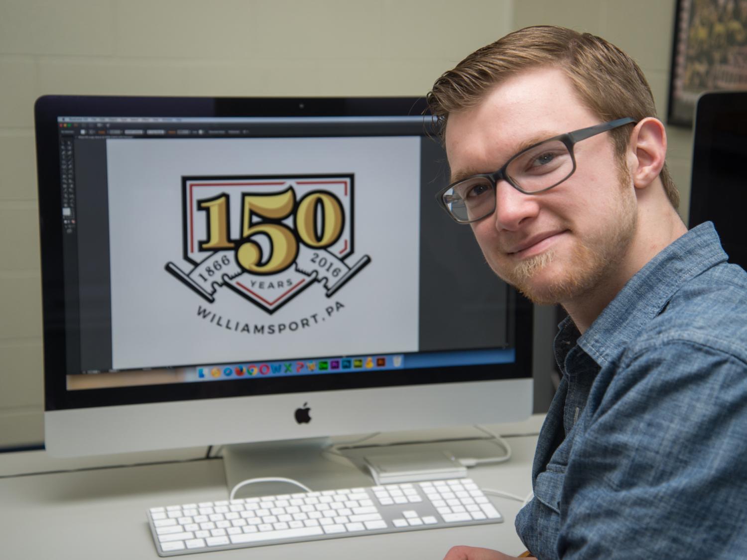 Zachary Bird Williamsport 150th anniversary logo