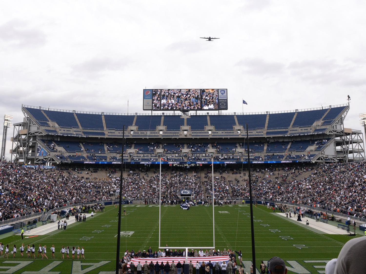 Beaver Stadium fly over