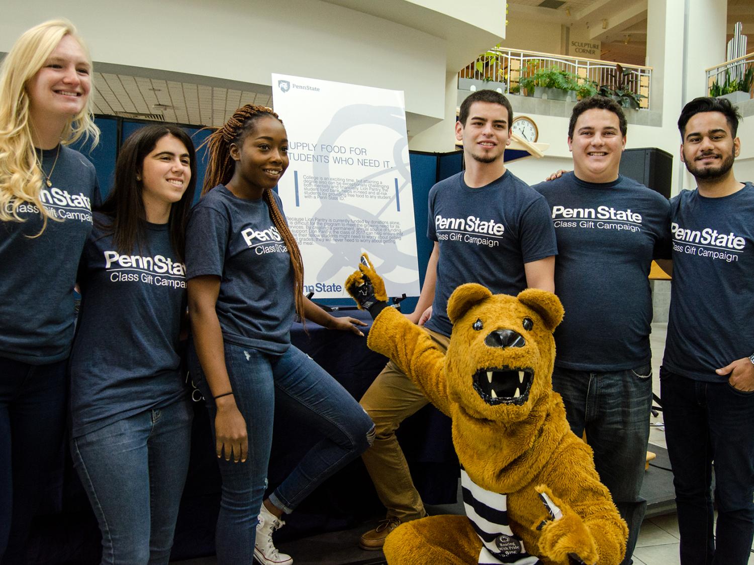 Lion's Pantry choice of Penn State class of 2017