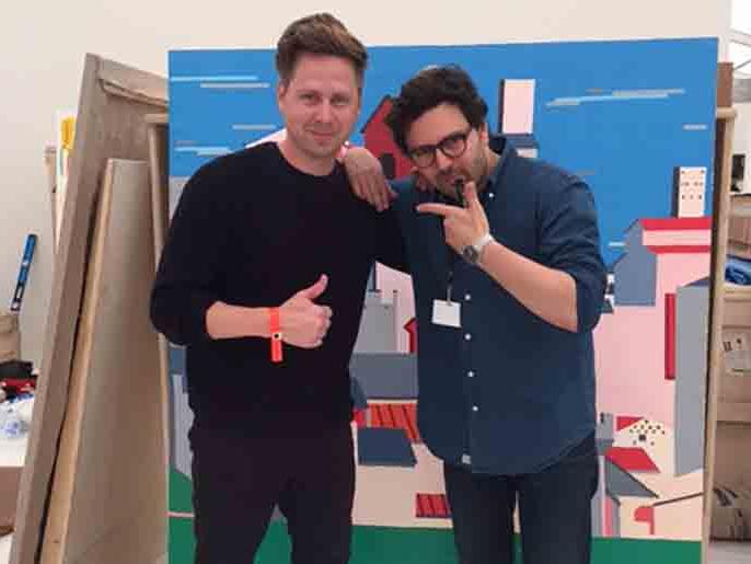 Brian Alfred and Guy Yanai