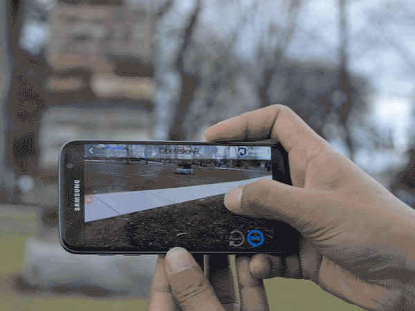 animated gif of person tapping smartphone screen
