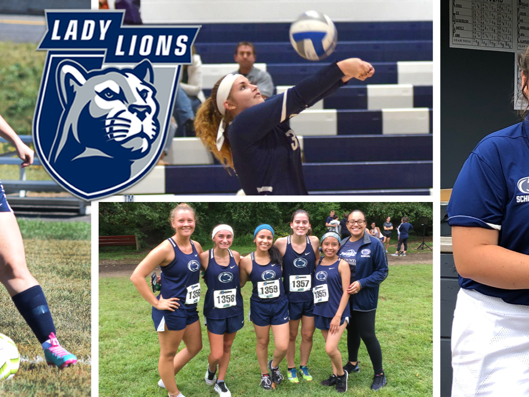 Penn State Schuylkill Women's Athletics collage