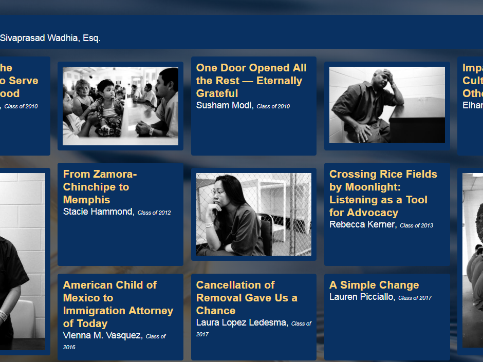 Center for Immigrants' Rights Clinic monograph