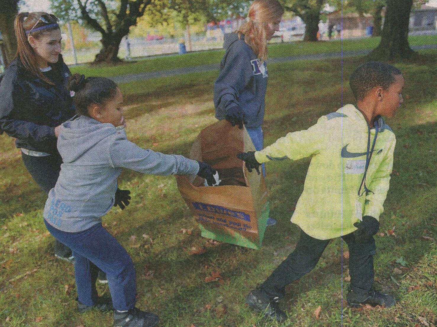 Baer Park cleanup