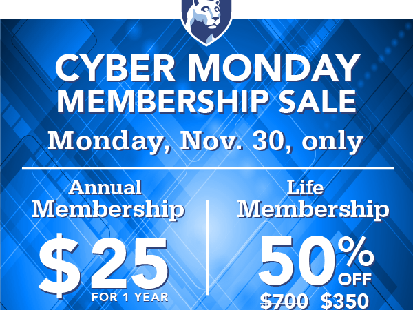 PSAA Cyber Monday sale on Nov. 30, 2020