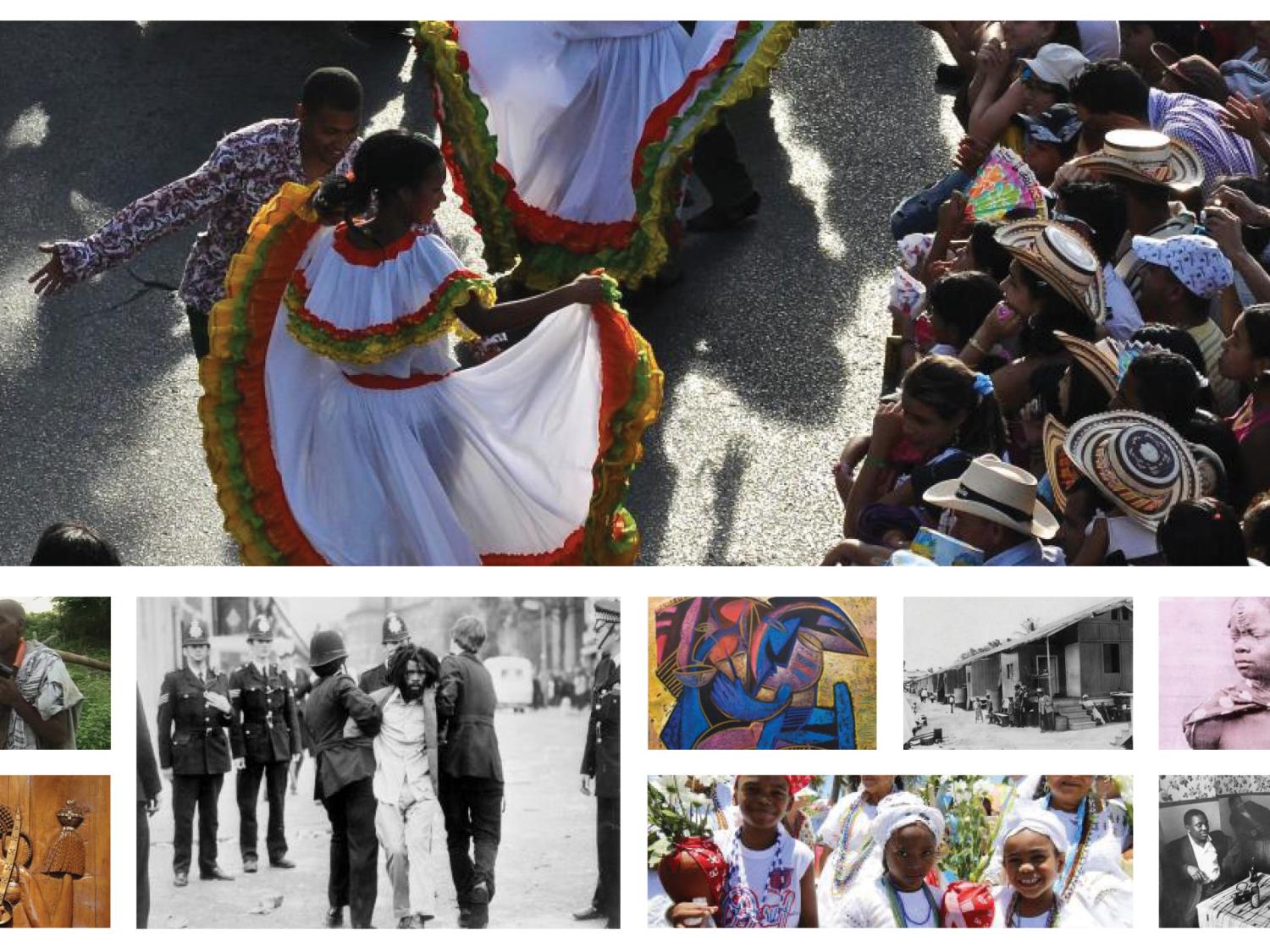 photo collage of current and historical images