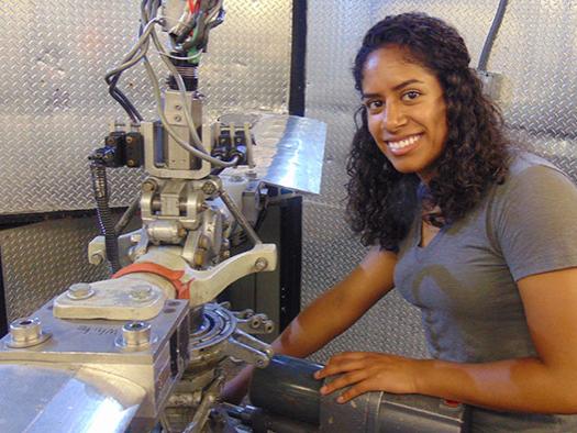 Belen Veras-Alba, doctoral student in aerospace engineering, recently received a 2017 NDSEG Fellowship