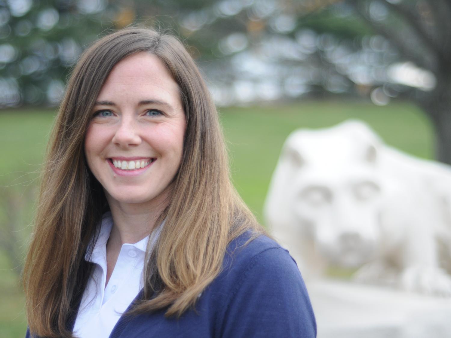 Penn State Scranton admissions counselor Julie Bialkowski
