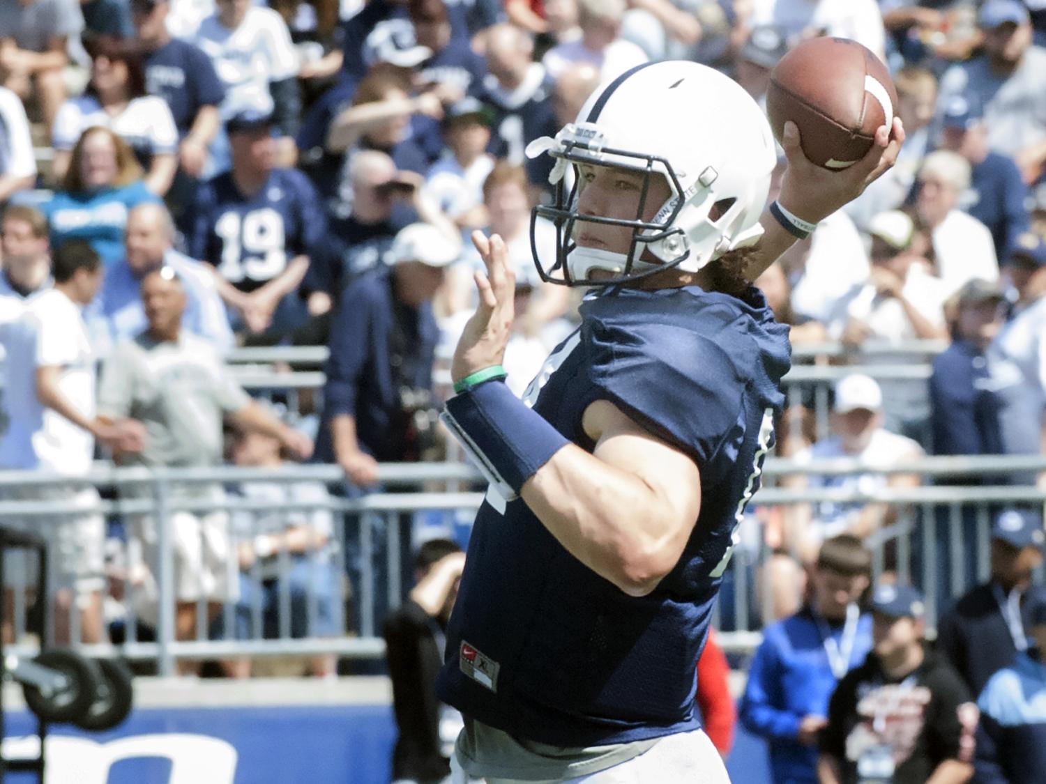 Hackenberg at Blue-White game 2014