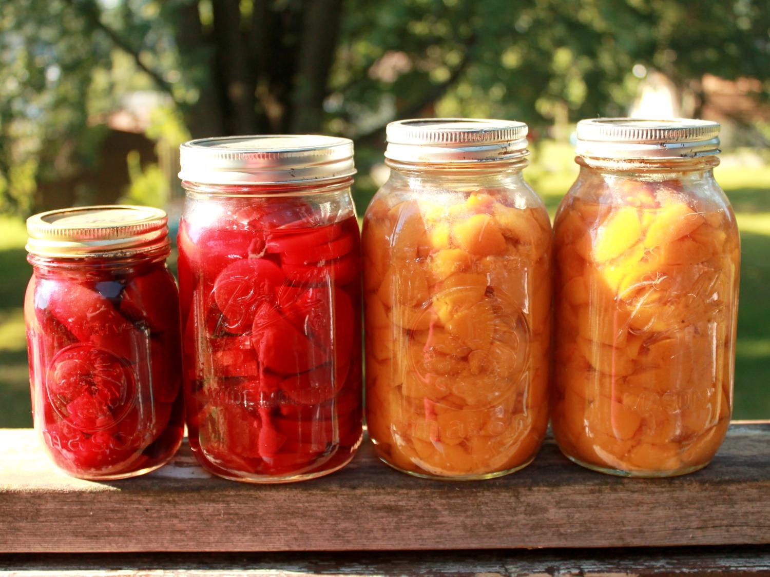 Canning jars