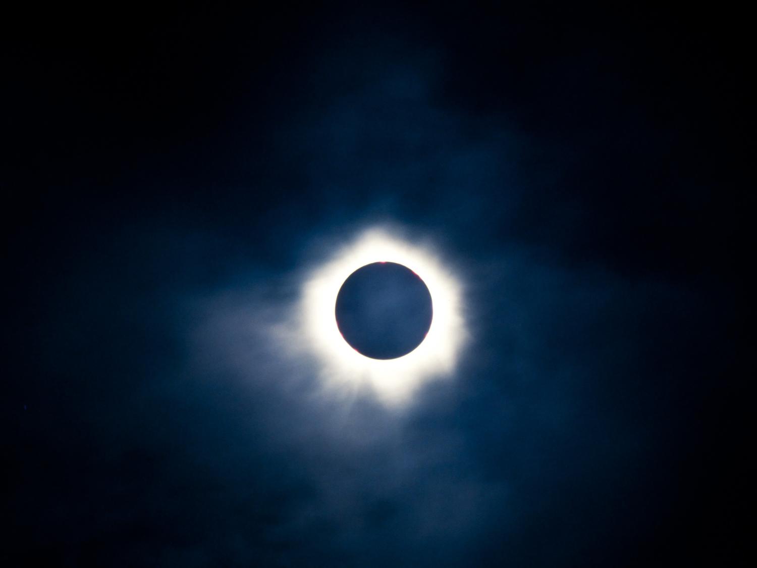Total Solar Eclipse pictured.