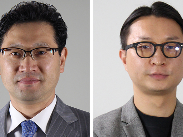 Headshots of Sang Mook Lee and Minyoung Cheong