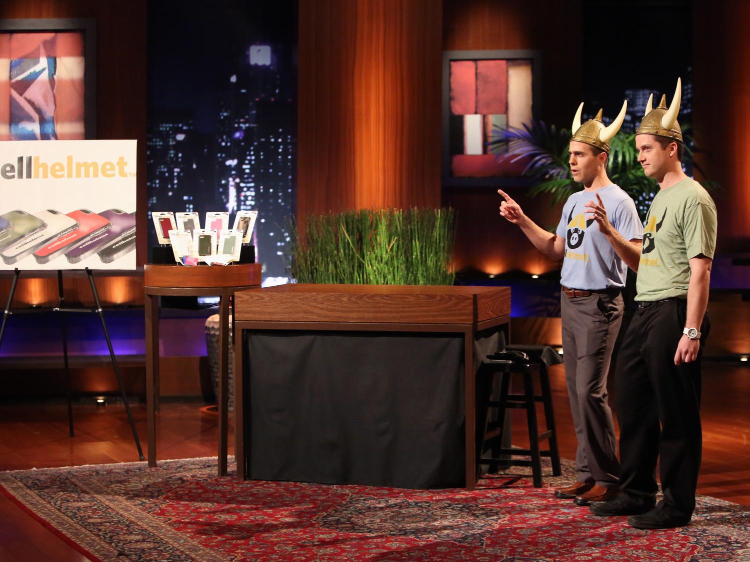 Cellhelmet pitch on 'Shark Tank'