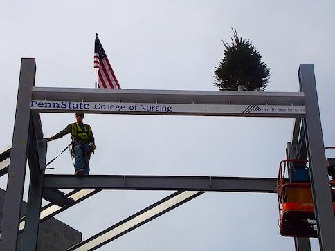 Topping-out Ceremony