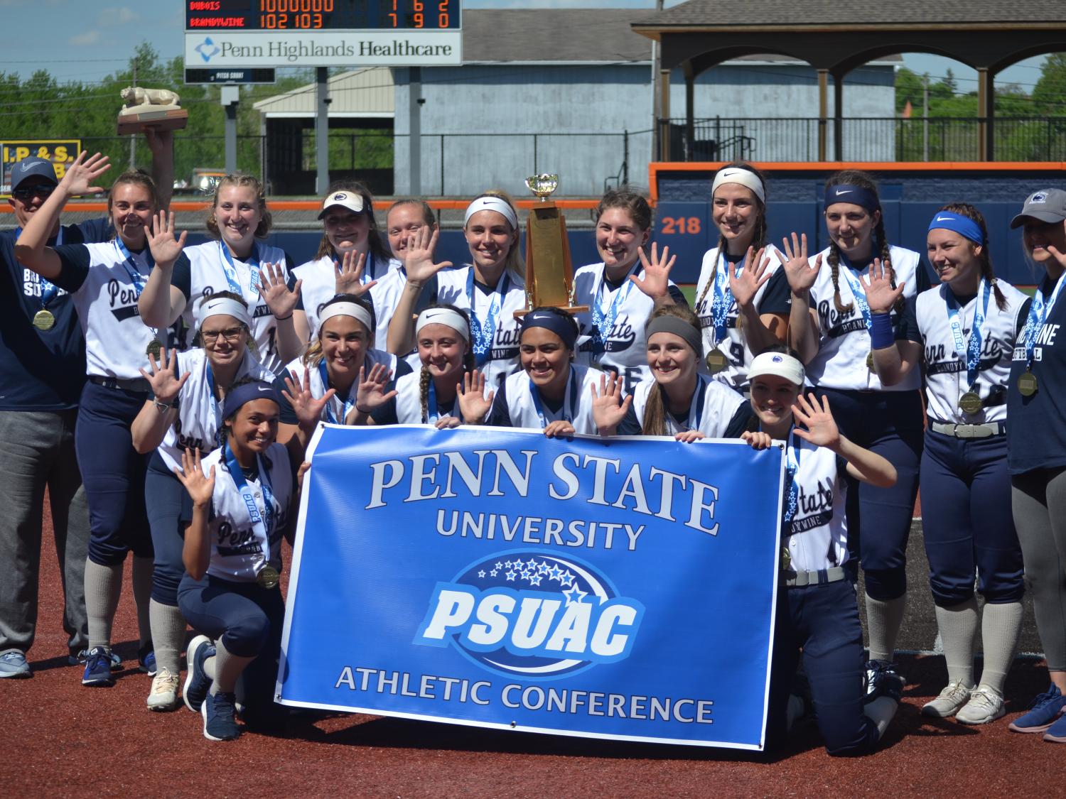 Penn State Brandywine claims 2019 PSUAC softball championship