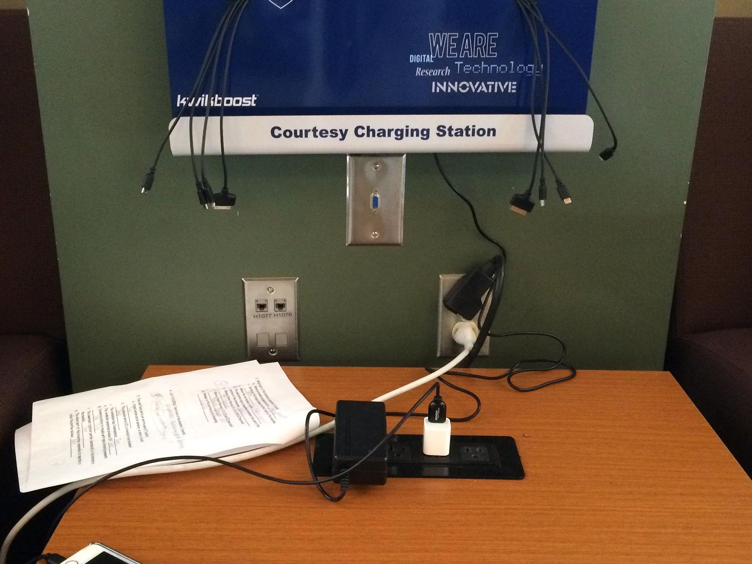Image of charging station