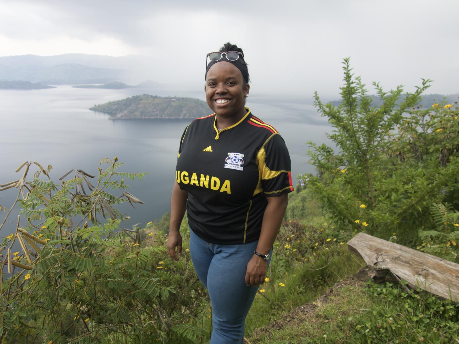 Celize Christy in Rwanda