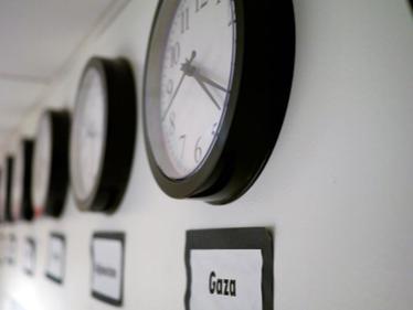 Clocks at World in Conversation 