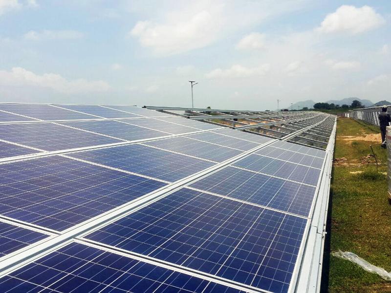 Haloe Energie solar photovoltaic plant in Andhra Pradesh, India