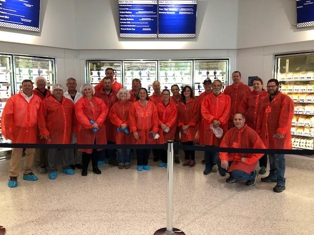 Penn State Creamery tour with creamery managers
