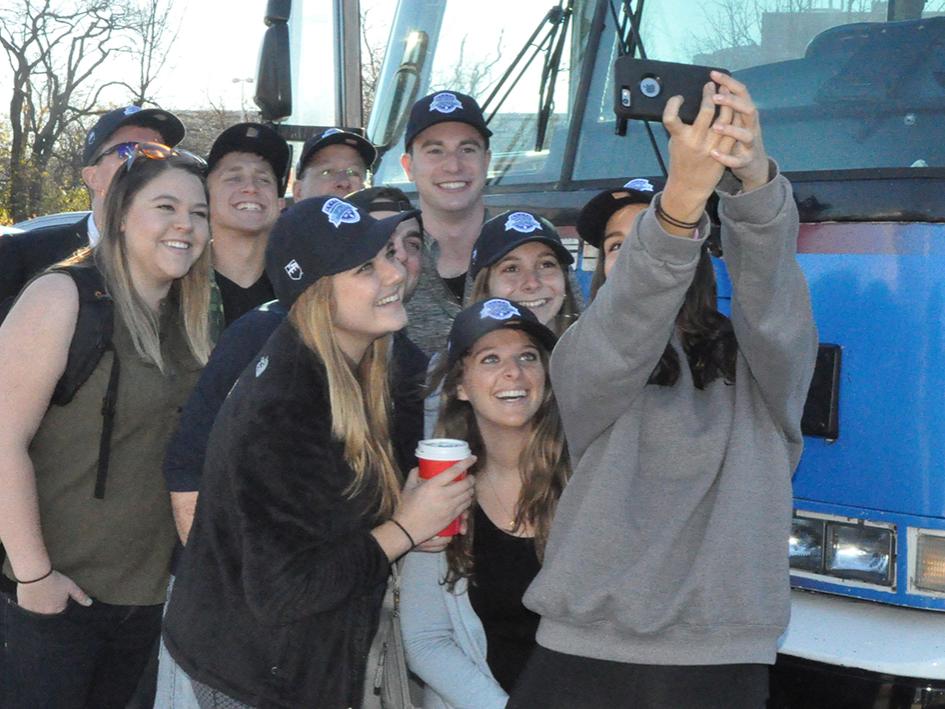 Cuba communications selfie