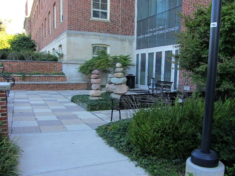 Deike Building Courtyard