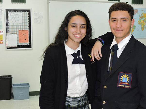 Two high school students